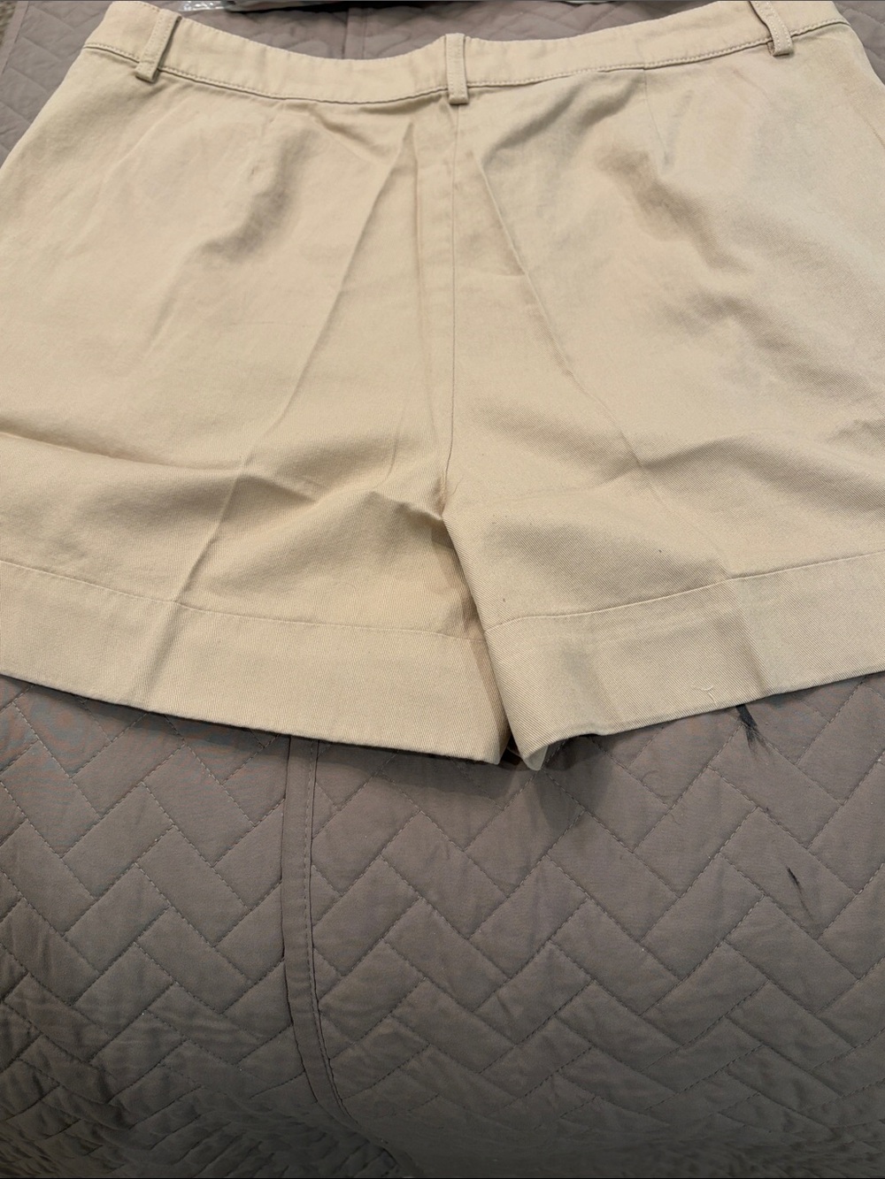J. Crew Light Khaki Pleated Chino Short/NWT/14 - Picture 11 of 13